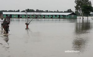 Over dozen villages inundated in Saptari