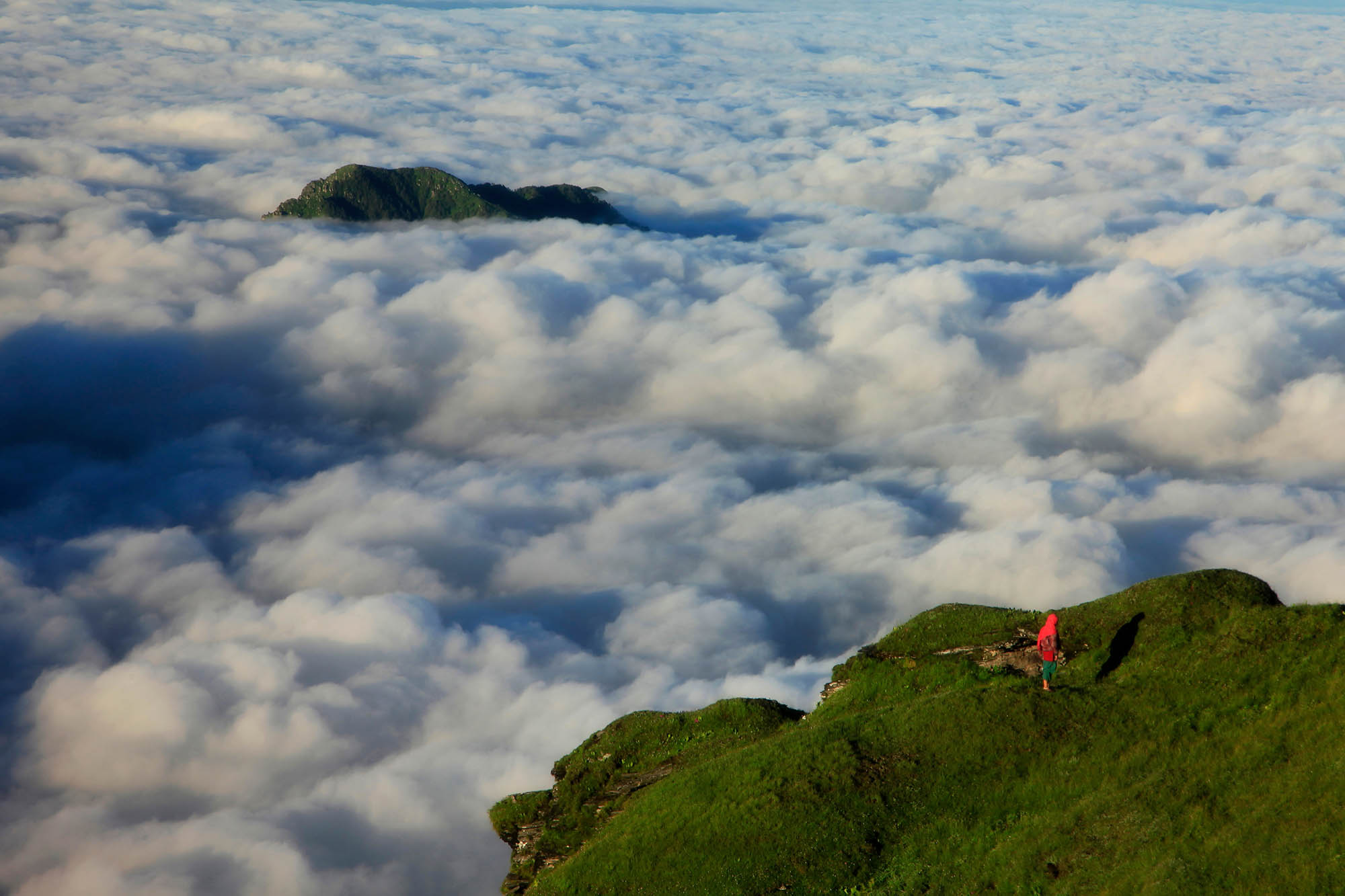 A view from the Badimalika Temple Region,Bajura,Far-western Nepal.