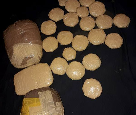 Woman arrested in Thankot with three kg of hash, supplier at large