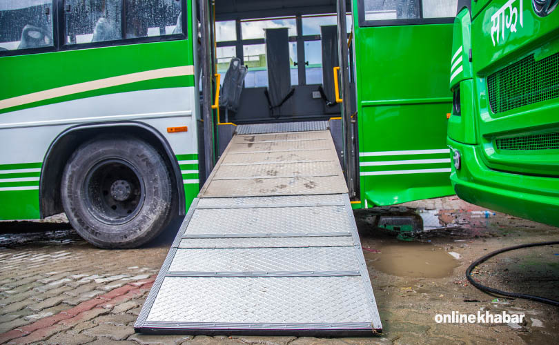 Nepal’s first disabled-friendly buses to hit Kathmandu roads soon