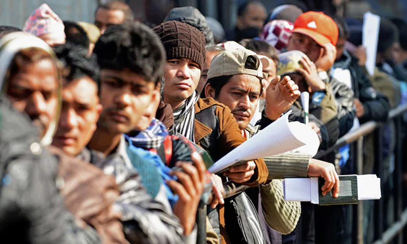 Nepali migrant workers 
