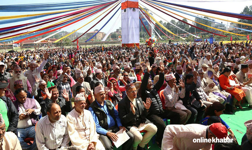 Fists fly at Birat Hindu conference a day after ex-King Gyanendra Shah hints at possibility of revolt