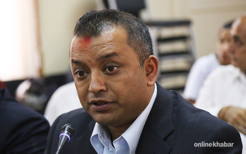 Minister for Health Gagan Thapa appeals Members of Parliament to save life of Dr Govinda KC
