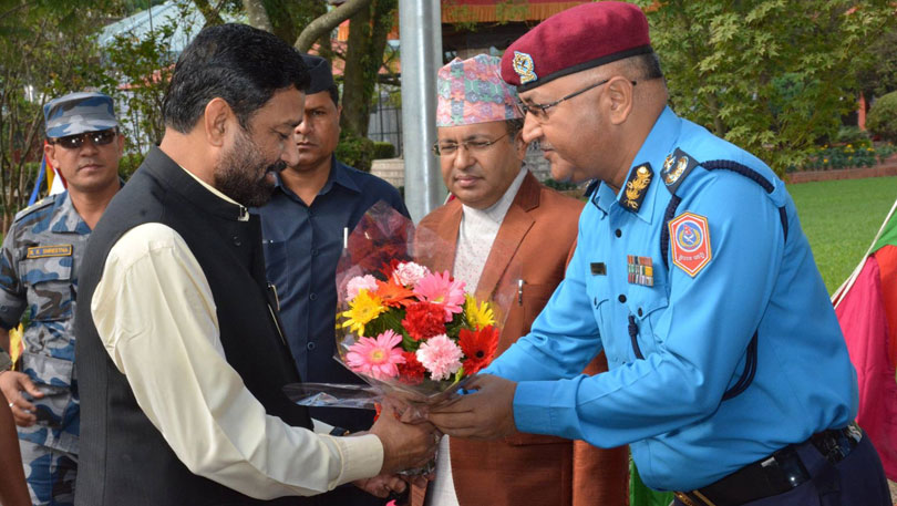 Home Minister Nidhi calls Nepal Police to assist government in conducting  three-tier elections