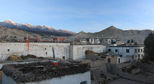 Mustang folks rebuild quake-hit Lomanthang palace sans govt aid
