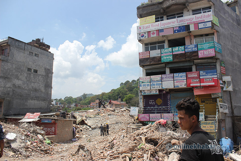 Nepal quake: Over 115 thousand houses in Kathmandu damaged beyond repair