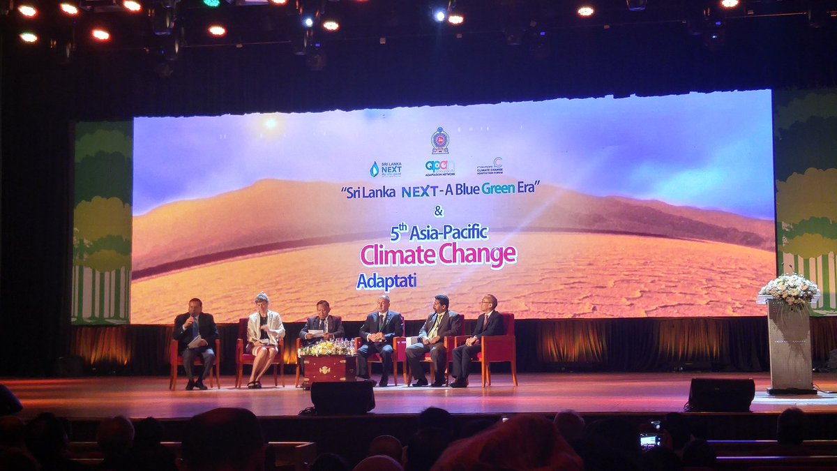 Fifth Asia-Pacific Climate Change Adaptation forum kicks off in Colombo