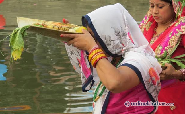 Chhath festival concluding today, people worshipping setting Sun