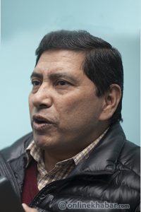 Narayan Kaji Shrestha in Delhi, in bid to expand ruling Maoists’ ties with India’s parties