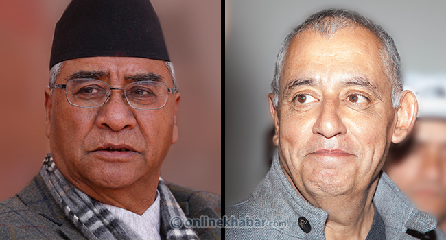 Nepali Congress President Sher Bahadur Deuba opposes govt proposal to redraw Province 5