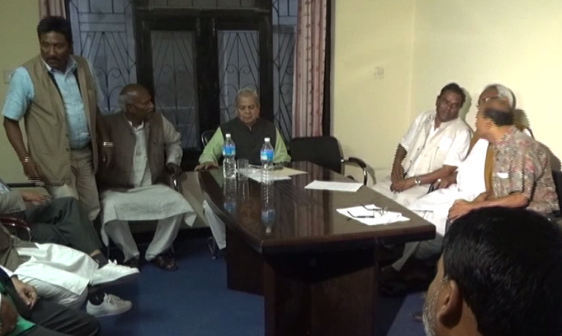 Madheshi Morcha meeting after three-party talks on elections