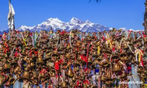 Second snowfall of the season in Pathibhara