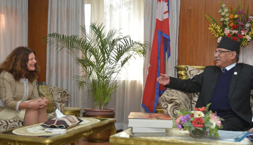 Nepal PM Prachanda, EU Envoy Teerink discuss Constitution implementation, peace process