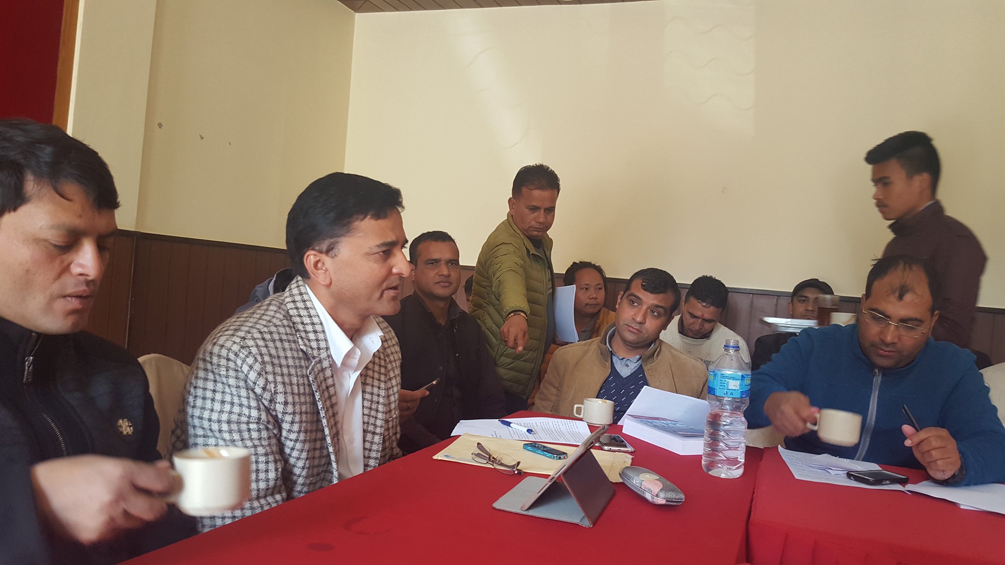 Where did Charter Amendment Bill originate? Not in Nepal, that’s what UML leader Bhattarai thinks