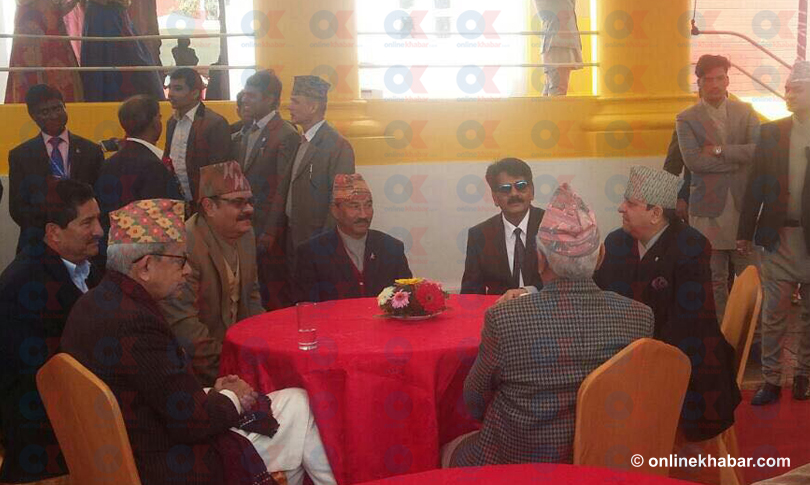 Nepal’s former king attends President’s daughter’s wedding reception