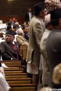 Constitution Amendment Bill presented in House, despite protest from opposition parties