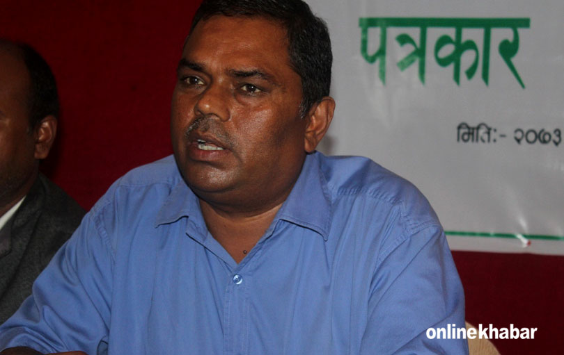 By flexing its muscles, CPN-UML is pushing the country towards conflict, says Upendra Yadav