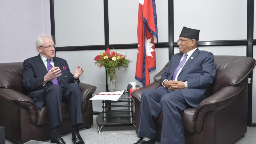 Nepal PM, Lord Mayor of London discuss Constitution, post-quake reconstruction, investment