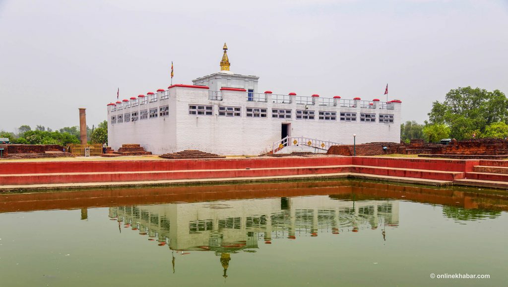 lumbini of nepal the birthplace of Lord buddha