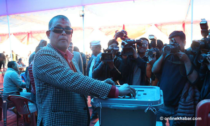 Voting for RPP presidency begins; Pradip Bikram Rana, Kamal Thapa in the fray