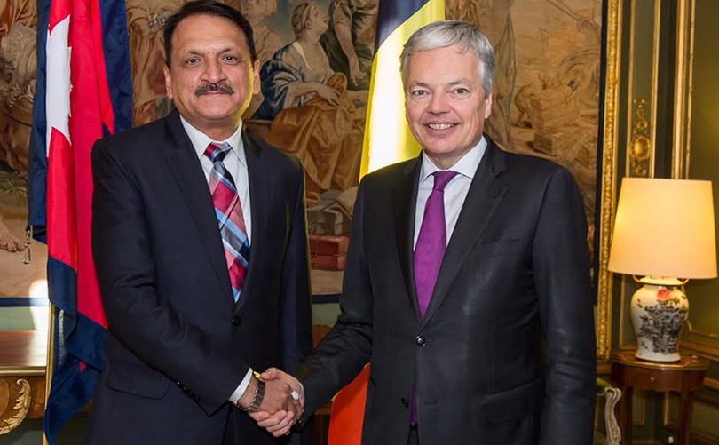 Foreign Minister in Brussels, Nepal-EU relations in focus