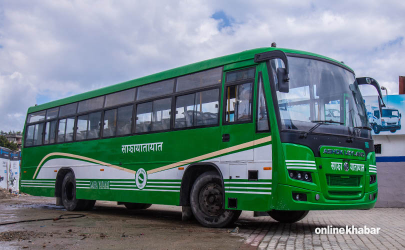 Sajha Yatayat starts night bus service on five routes in Valley
