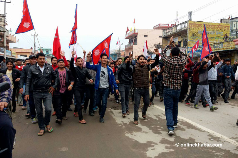 Breach of Nepali sovereignty at Ananda Bazaar sparks protests in Kailali, Kanchanpur districts