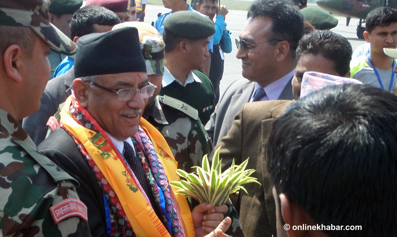 Come hell or high water, we will conduct local level polls on May 14: Nepal PM Prachanda