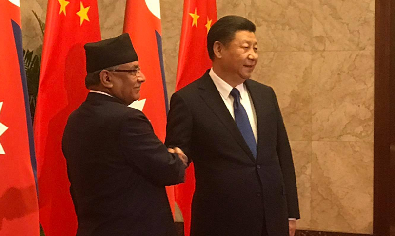 Prachanda-Xi meeting: China to provide Rs 140m assistance for civic polls