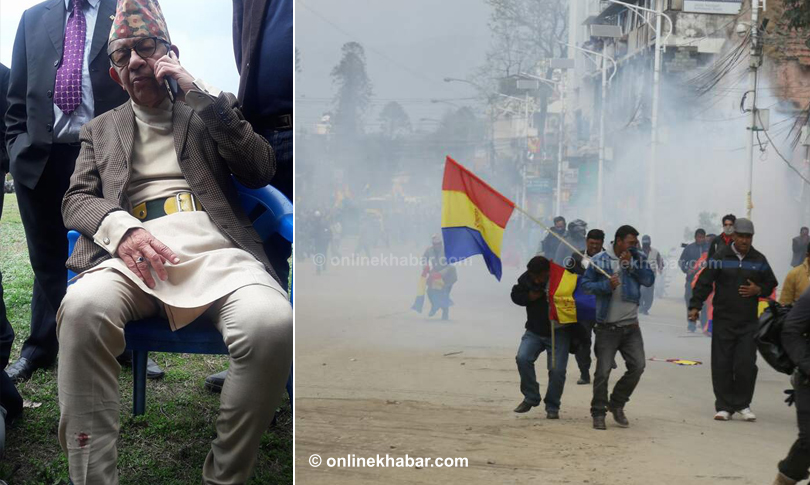 RPP’s former president Rana injured in police police baton charge