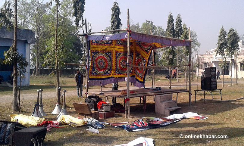 Mechi-Mahakali Campaign in Saptari: Suspicious object found near UML programme venue
