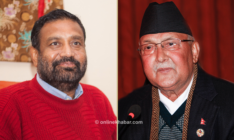 DPM Nidhi calls on UML Chair KP Oli, lodges objection over seditious amendment remarks