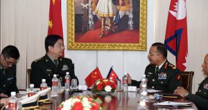 Chinese Defence Minister meets CoAS Chhetri