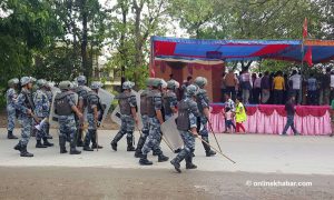 22 Biplav Maoist cadres held from Chitwan anti-poll event