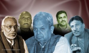 Five Madheshi parties announcing merger