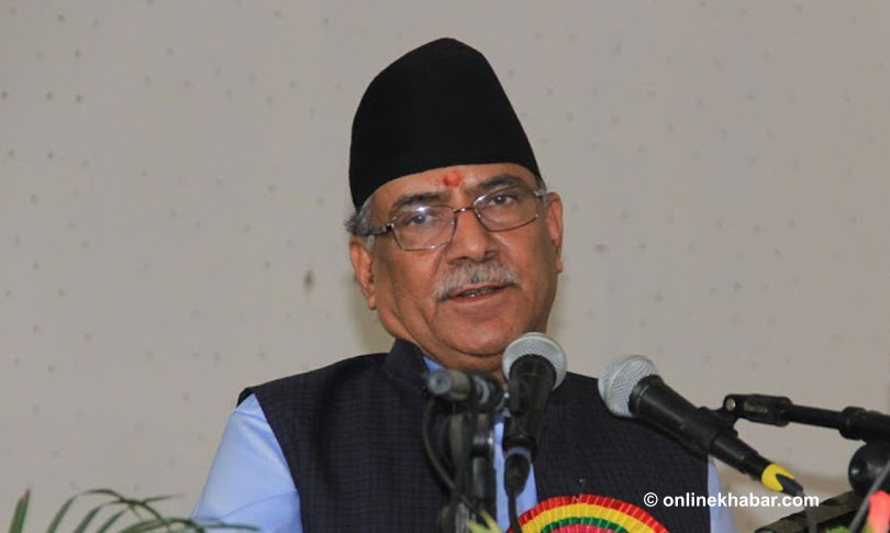 Oliji and I will take turns leading the government: Prachanda