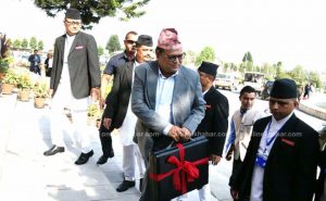 Minister Mahara presents annual budget for next fiscal year