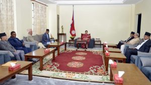 President consults leaders before Thailand, Sri Lanka visit
