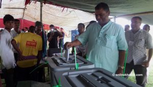 Upendra Yadav: There’s half-a-kilometre line, do you see anyone boycotting polls?