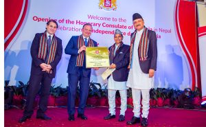 Industrialist Sharda appointed Georgia’s Honorary Consul in Kathmandu