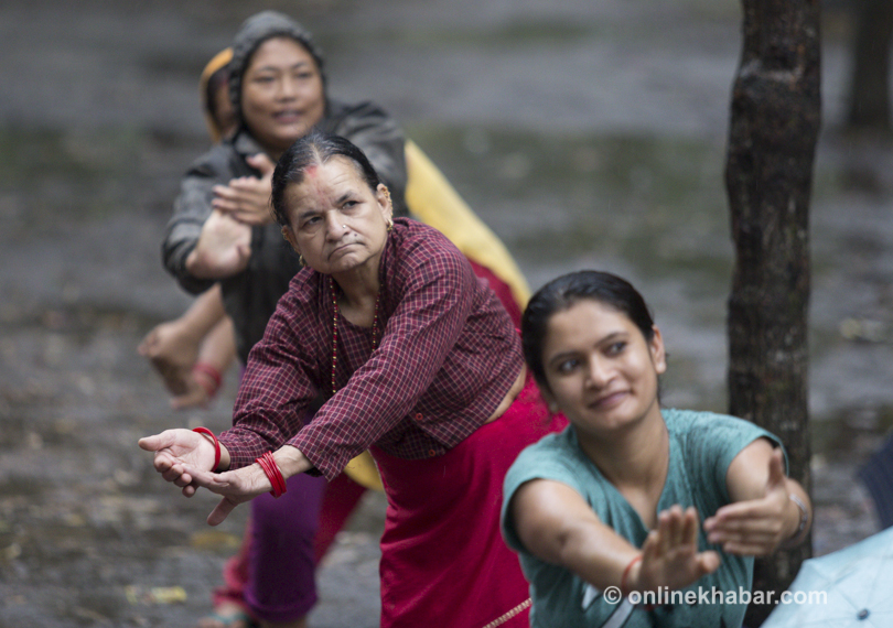 yoga day nepal