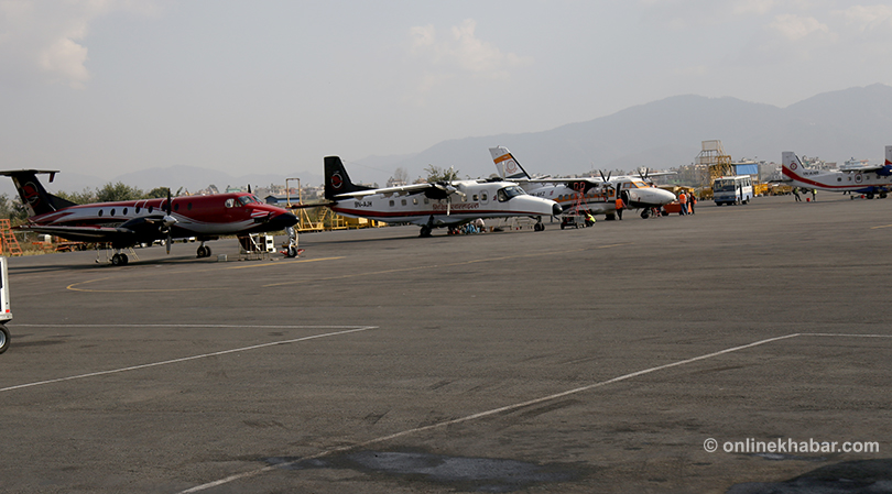 File image: Domestic terminal of the Tribhuvan International Airport