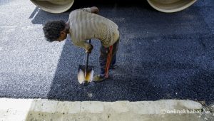 Lalitpur metropolis says it fixed almost all potholes on city roads