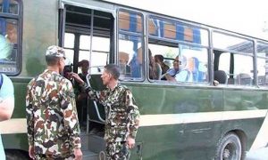 Nepali Army to operate free bus service in Kathmandu on Dashain Tika