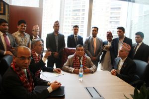 Mahara urges Chinese businesses to invest in Nepal