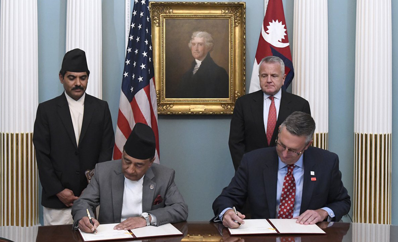 MCC deal - nepal us mcc grant agreement mcc grant deal