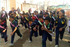 Nepali, British kids run to reconstruct Laliltpur schools