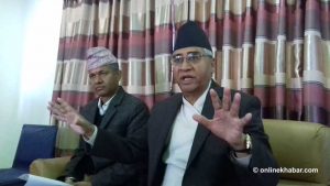 Deuba confident of Congress-led government after polls