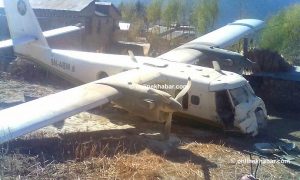 Tara Air plane overshoots runway in Humla, five injured