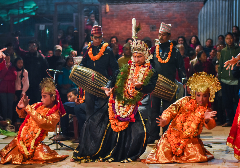 File: A Kartik Naach performance